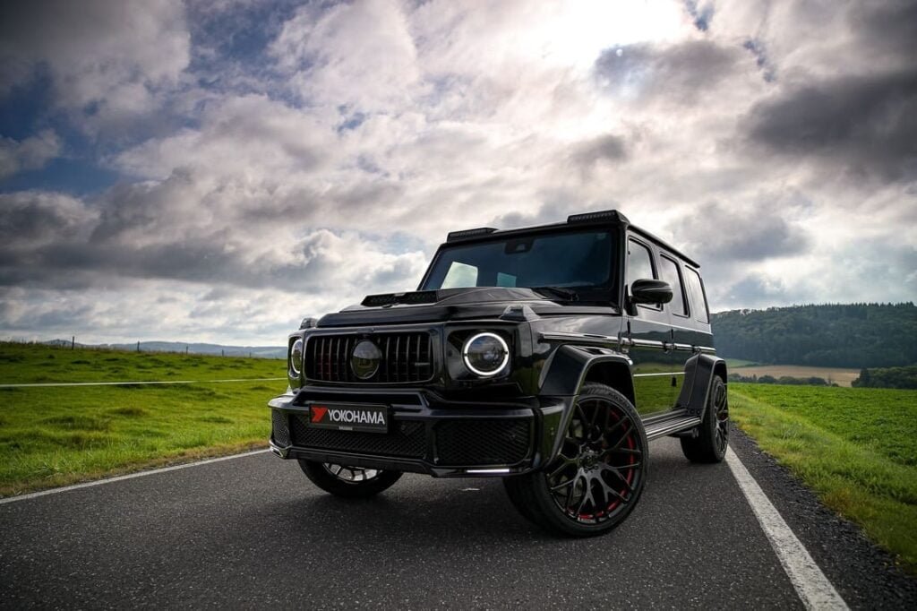 Yokohama Sport Advan V107 mounted on BRABUS 800