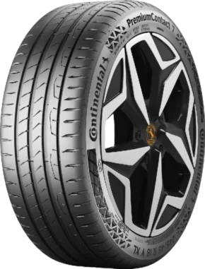 Vista del Continental Premium Contact 7 closeup - Los mejores neumaticos de Continental segun los tests
