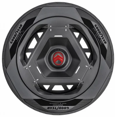 Vista frontal del neumático Goodyear Eagle GO Concept