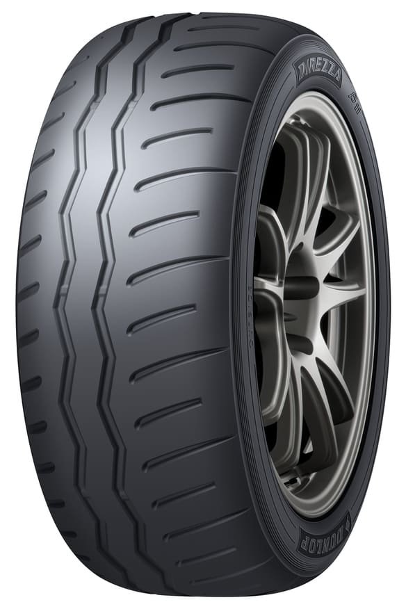 view-DUNLOP-“DIREZZA β11”-tire closeup