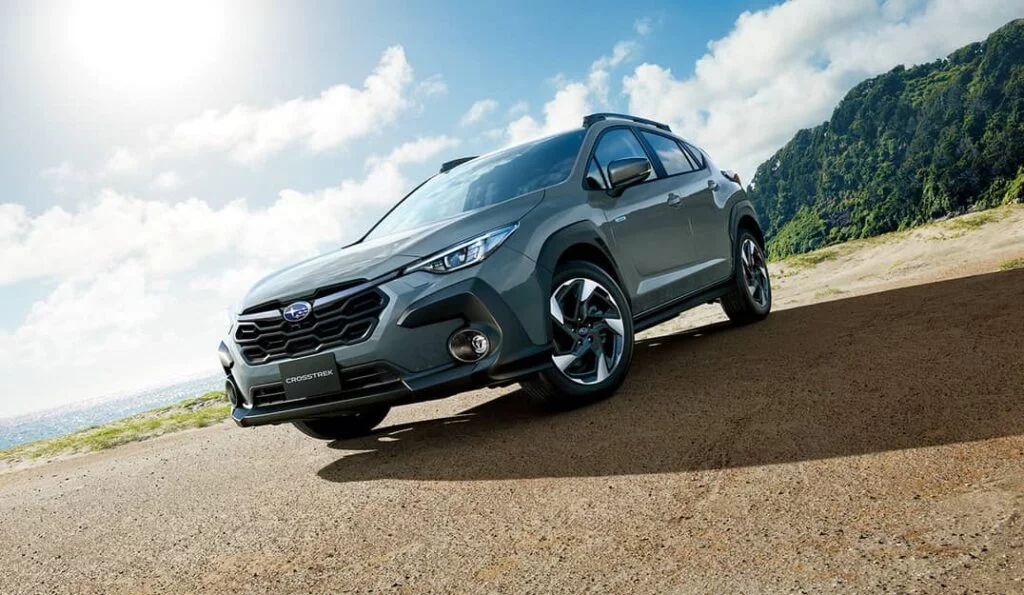 Vista del nuevo Subaru Crosstek FALKEN ZIEX ZE001 A/S homologado como equipo original