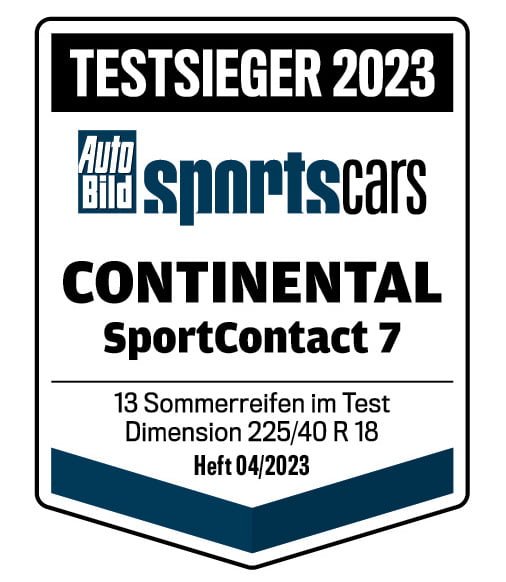 Continental SportContact 7 / AutoBild Sports Cars 04/2023