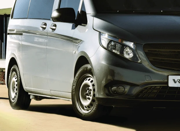 Van on Vredestein tires - Vredestein AT Comtrac awarded by Promobil