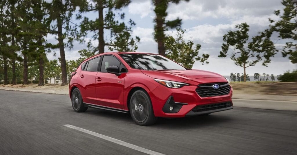 Neumáticos Yokohama AVID S34 en el nuevo Subaru Impreza