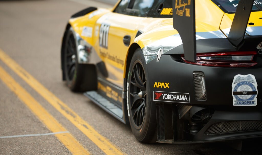 Neumáticos de carreras ADVAN A005 en Porsche 911