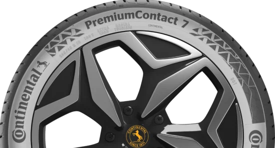 Vista del Continental PremiumContact 7 en detalle