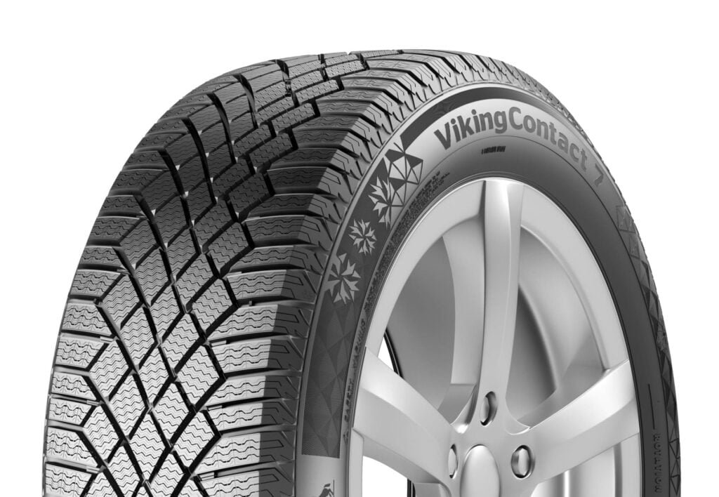Neumáticos VikingContact y IceContact  triunfna en Tests - Close up de neumatico Continental VikingContact 7 