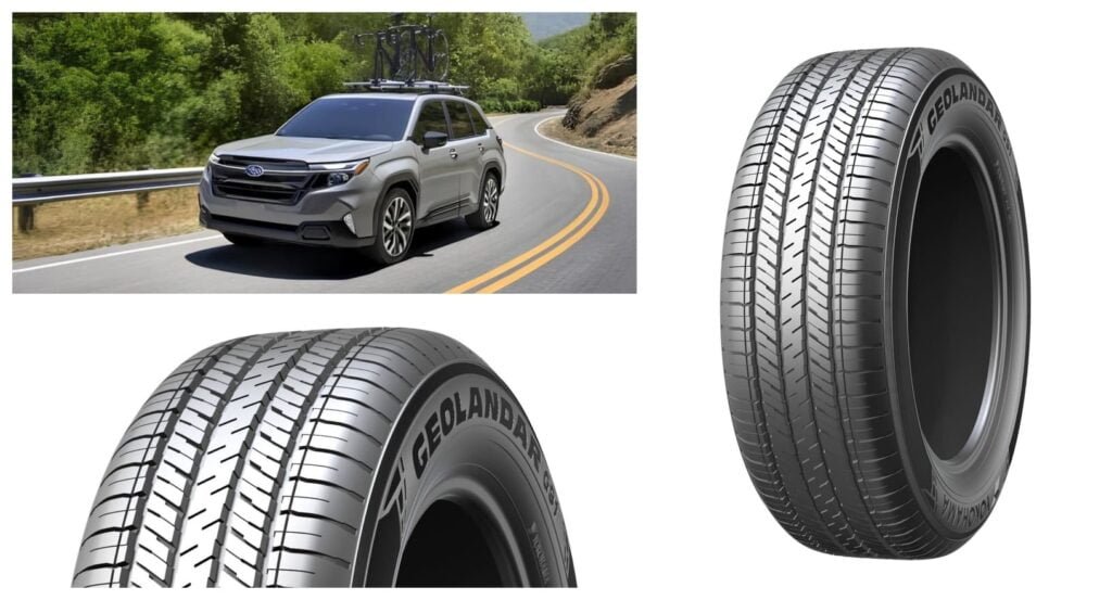 Neumaticos Yokohama Geolandar Subaru