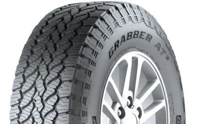 Vista de neumatico  all terrain General Grabber AT3