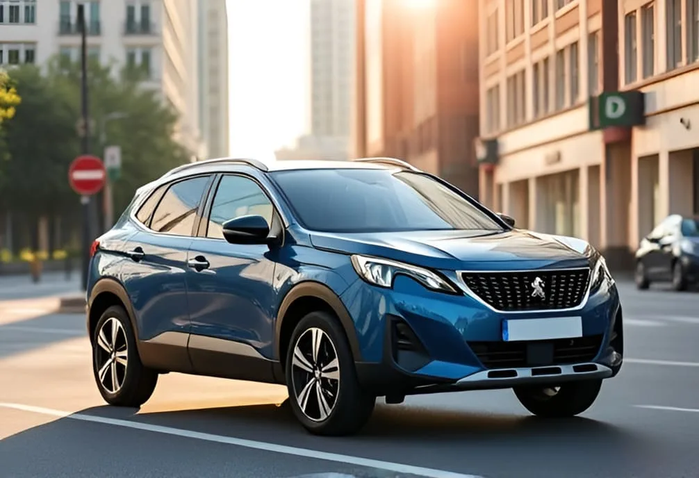 Vista de SUV Peugeot 2008