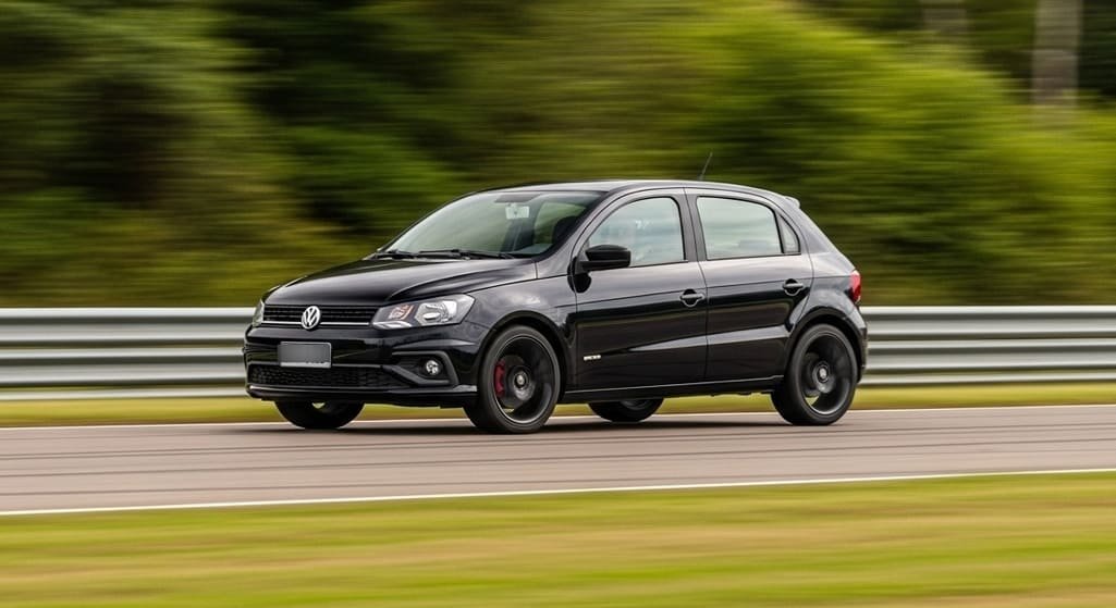 Volkswagen Golf en pista de pruebas en seco - Articulo: Los mejores neumáticos all season en frenada - y más seguros